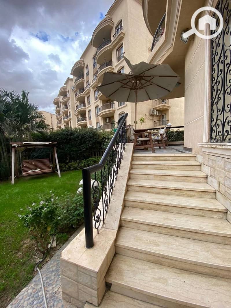 Apartment for sale in Al Rehab 2, 197 sq m with a 98 sq m garden, wide garden view, Phase 8, 3 bedrooms, 2 bathrooms, special finishes, prime location near the Eastern Market and services - Ansicht 3