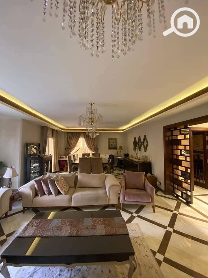 Apartment for sale in Al Rehab 2, 197 sq m with a 98 sq m garden, wide garden view, Phase 8, 3 bedrooms, 2 bathrooms, special finishes, prime location near the Eastern Market and services - Ansicht 5