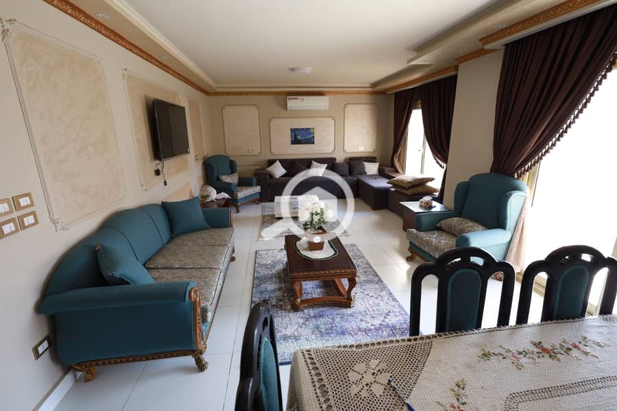 Furnished Apartment for Rent | 165 sqm | 3 Bedrooms | Landscape View | El Khamayel Compound – Sheikh Zayed - Ansicht 2