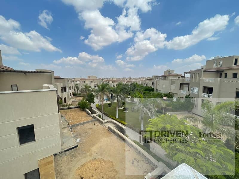 Finished Twin House for Sale in Green 4 Compound Palm Hills 6th Of October Opposite Arkan Plaza Sheikh Zayed 26th of July Axis – pohled 4