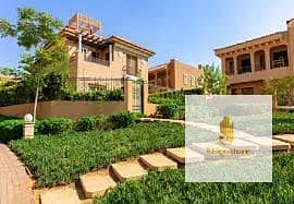 Villa for rent with kitchen and air conditioning, super deluxe finishing, in Emerald Compound, Fifth Settlement, with landscape and lake views. - Widok 4