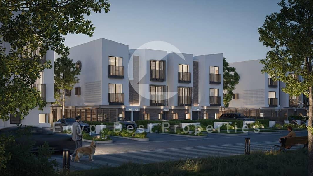 Townhouse Corner in Scenes at Mostakbal City 2 Yrs Delivery - Vaade 3