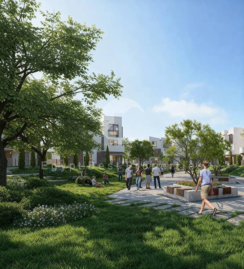 Townhouse Corner in Scenes at Mostakbal City 2 Yrs Delivery - Vaade 6