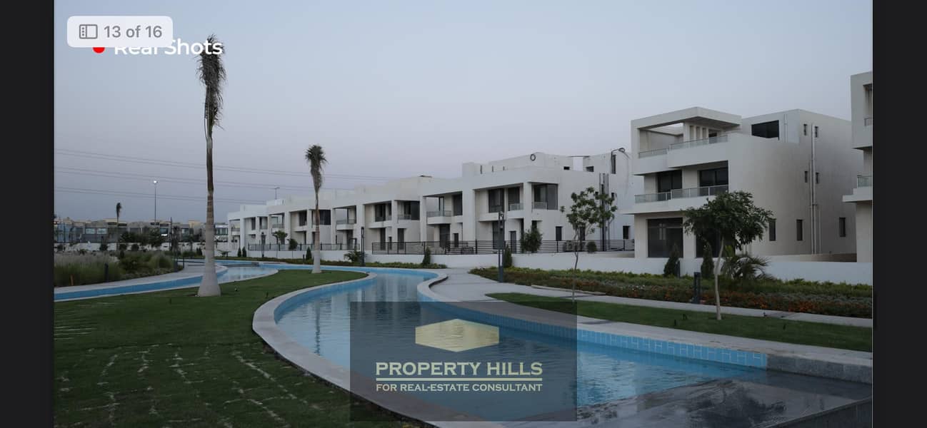 Receive immediately a villa in front of Beverly Hills in a prime location on the Dahshur Link in Lake West. - Ansicht 4