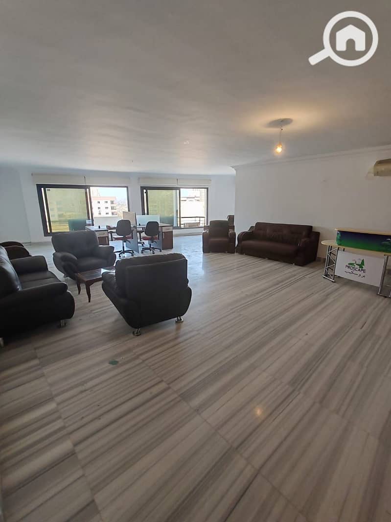 Office for rent 300m air-conditioned excellent location for companies / Zahraa El Maadi - Widok 2