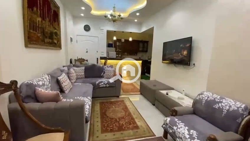 Furnished ground floor apartment with garden in Degla Palms Compound New October - Widok 2