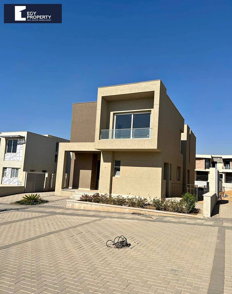 Standalone Villa for Sale in Badya Palm Hills Fully Finished with 12 Years Installments - Ansicht 2