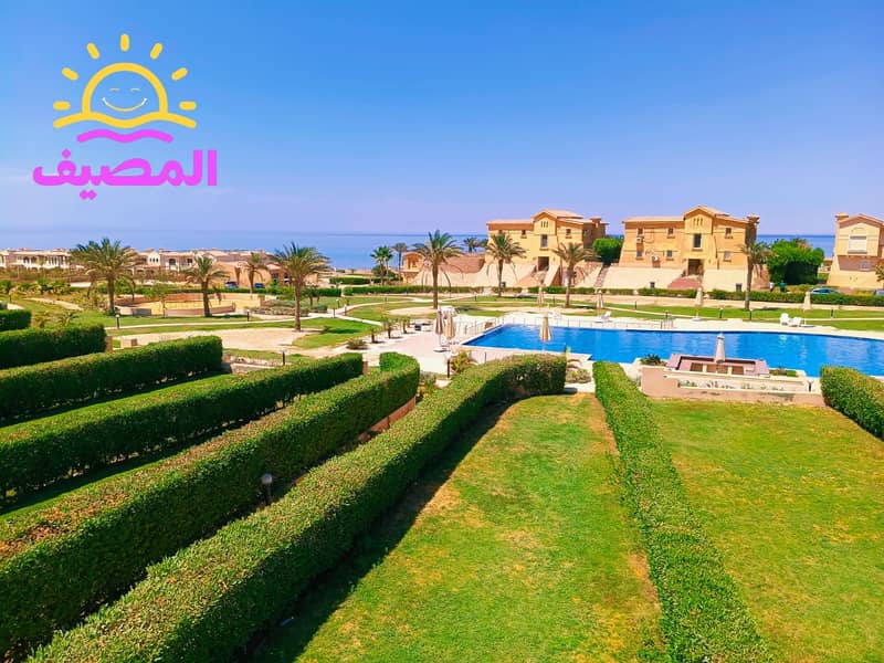 Ground Floor 3 Bedroom & 2 Bathroom Chalet Directly Facing the Pool in La Vista Topaz Ain Sokhna – Near Telal & La Vista 6 - Ansicht 2