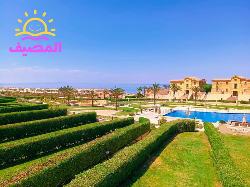 Ground Floor 3 Bedroom & 2 Bathroom Chalet Directly Facing the Pool in La Vista Topaz Ain Sokhna – Near Telal & La Vista 6 - Ansicht 3