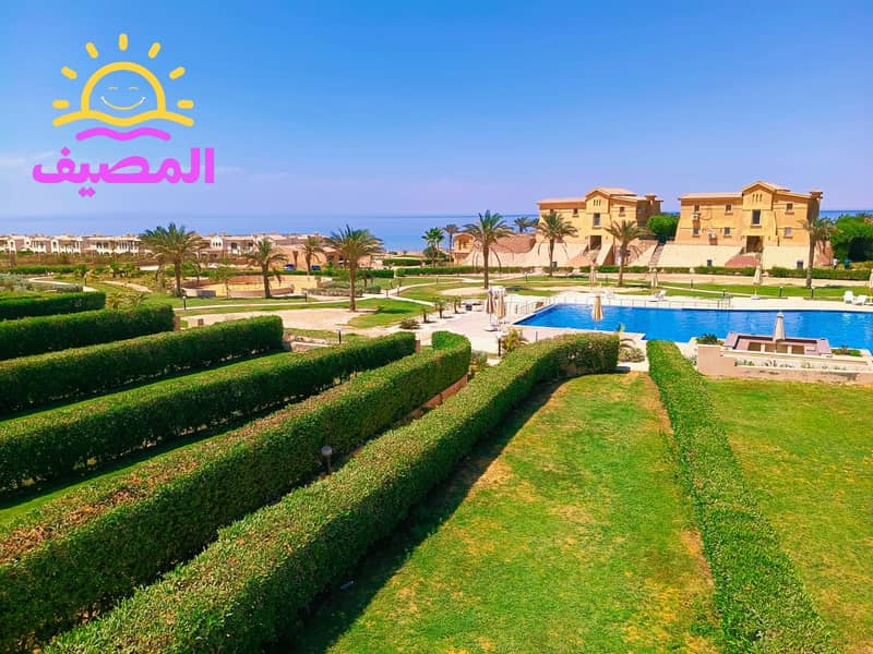 Ground Floor 3 Bedroom & 2 Bathroom Chalet Directly Facing the Pool in La Vista Topaz Ain Sokhna – Near Telal & La Vista 6 - Mehr