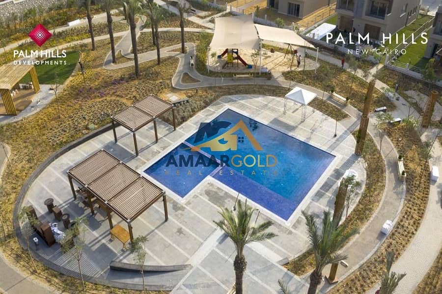 Twin House for Sale in Palm Hills New Cairo Prime Location Near Mivida Emaar, Villette Sodic & Lake View Residence Ready to Move - Bild 3