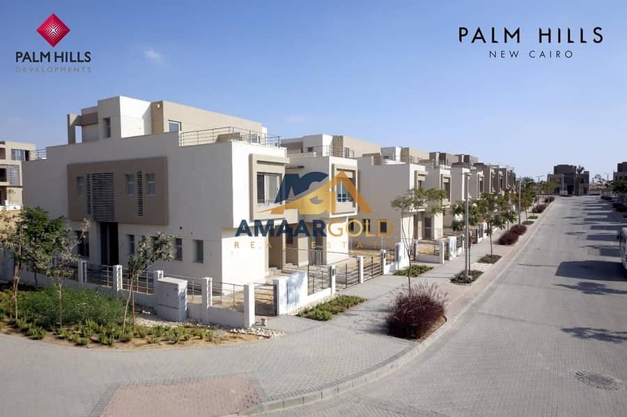 Twin House for Sale in Palm Hills New Cairo Prime Location Near Mivida Emaar, Villette Sodic & Lake View Residence Ready to Move - Bild 4