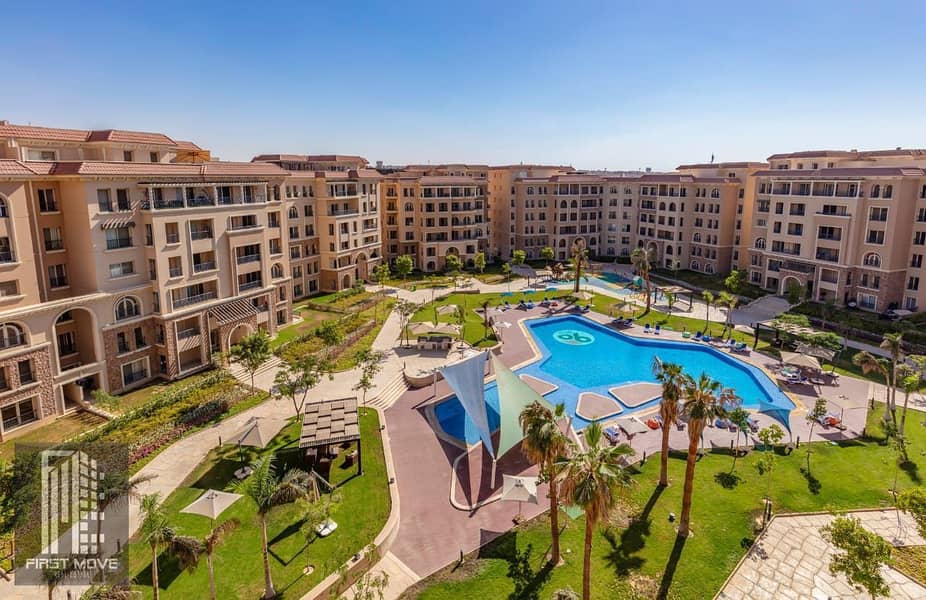 Pay in installments over 12 years and receive a fully finished apartment with ac's in New Cairo in front of the American University in the 90 Avenue – další