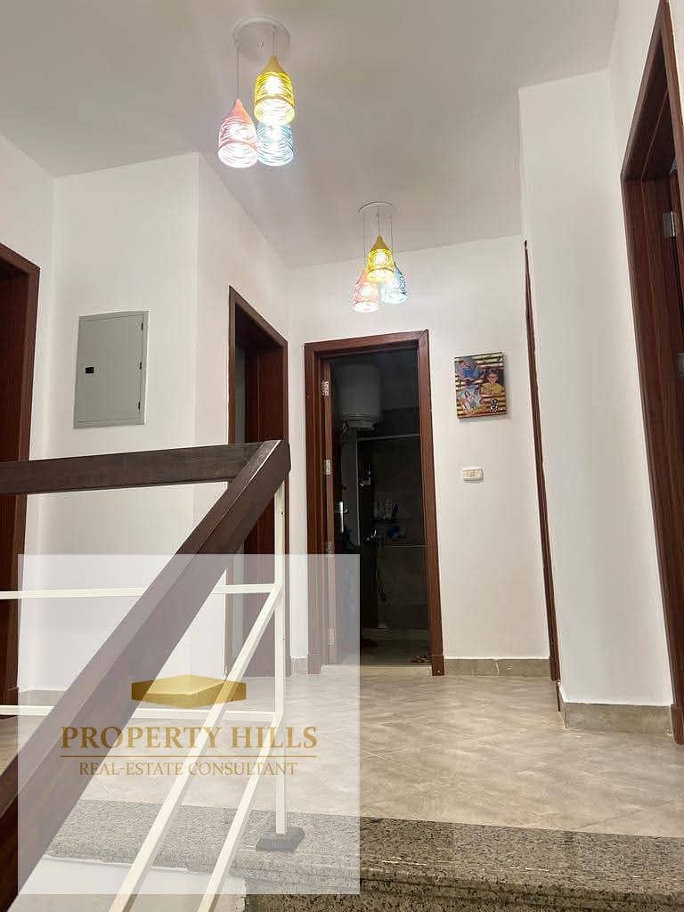 First row sea fullyfinished villa in Amwaj, Sidi Abdelrahman with pool - Ansicht 4