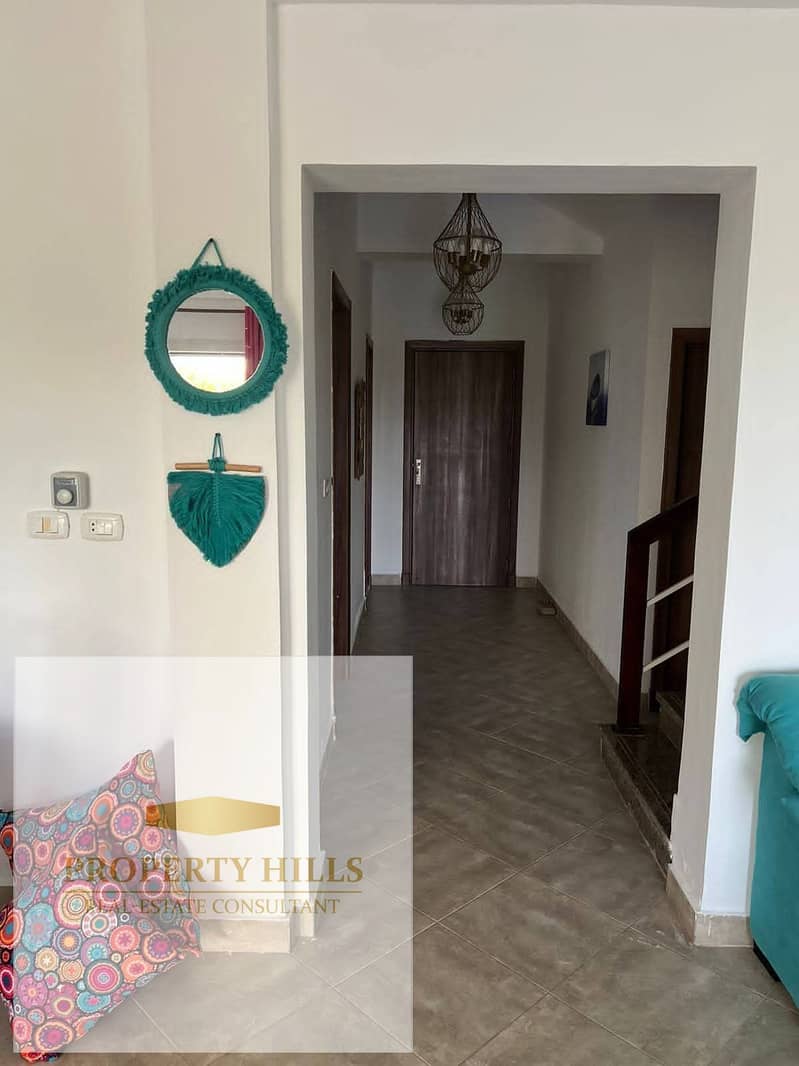 First row sea fullyfinished villa in Amwaj, Sidi Abdelrahman with pool - Ansicht 5