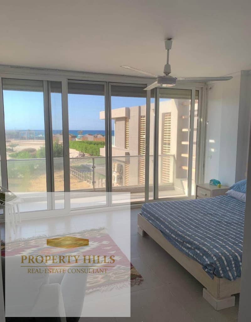First row sea fullyfinished villa in Amwaj, Sidi Abdelrahman with pool - Ansicht 6