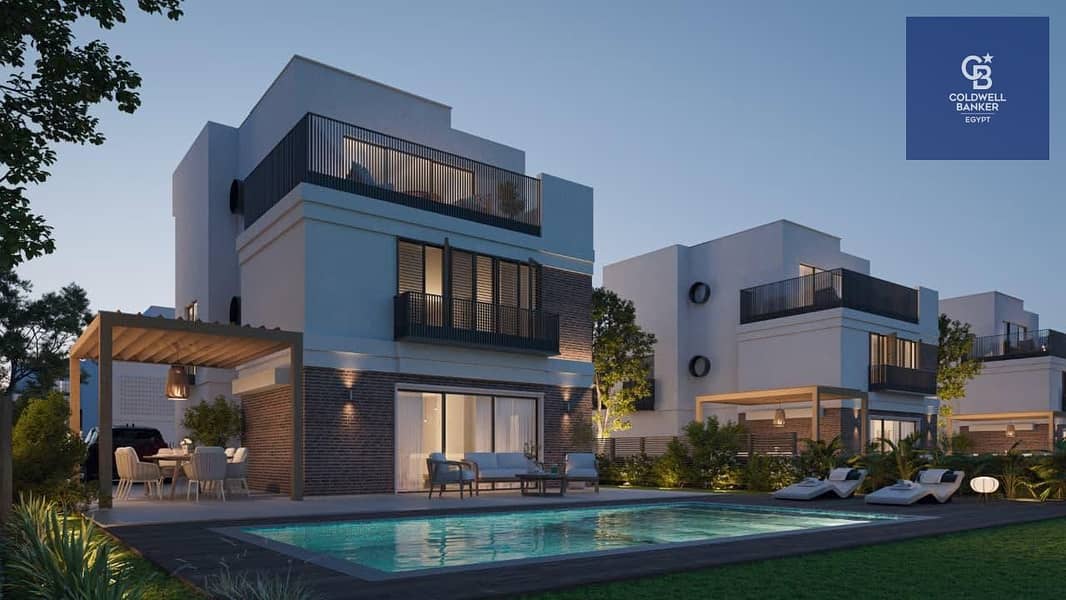 Townhouses for sale in "Scenes" compound by "Tatweer Misr" in the heart of Mostakbal City. Installments with a 5% down payment for up to 10 years, or - Widok 2