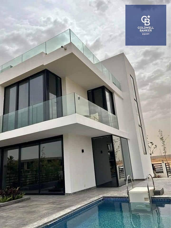 Villa with sea view, in a prime location in the heart of New Cairo, at a special price and with long-term installments. - Ansicht 3