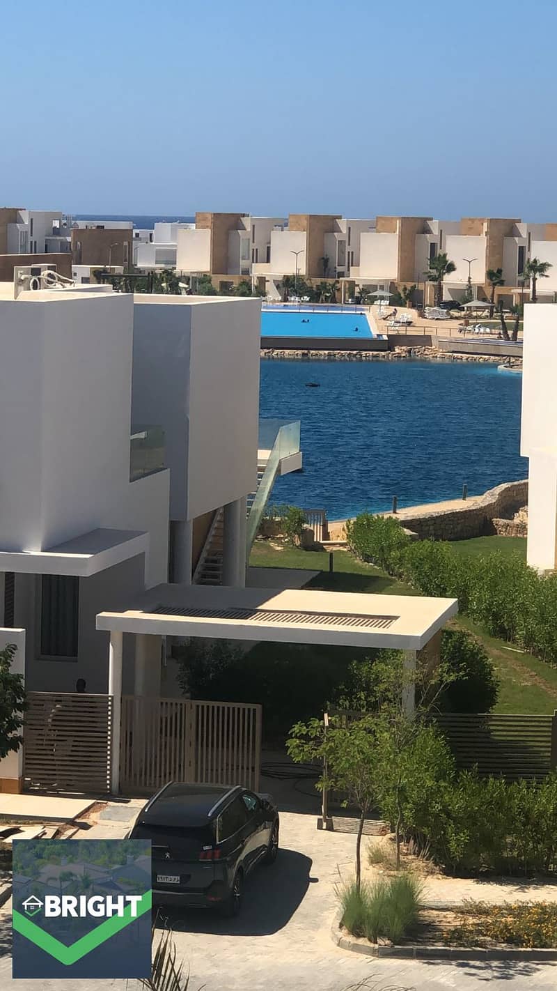 Exclusive Fully Furnished Standalone Villa 540m - 7 bedrooms - fully furnished - view lagoon and sea view - under market price in Seashell North Coast - Ansicht 4