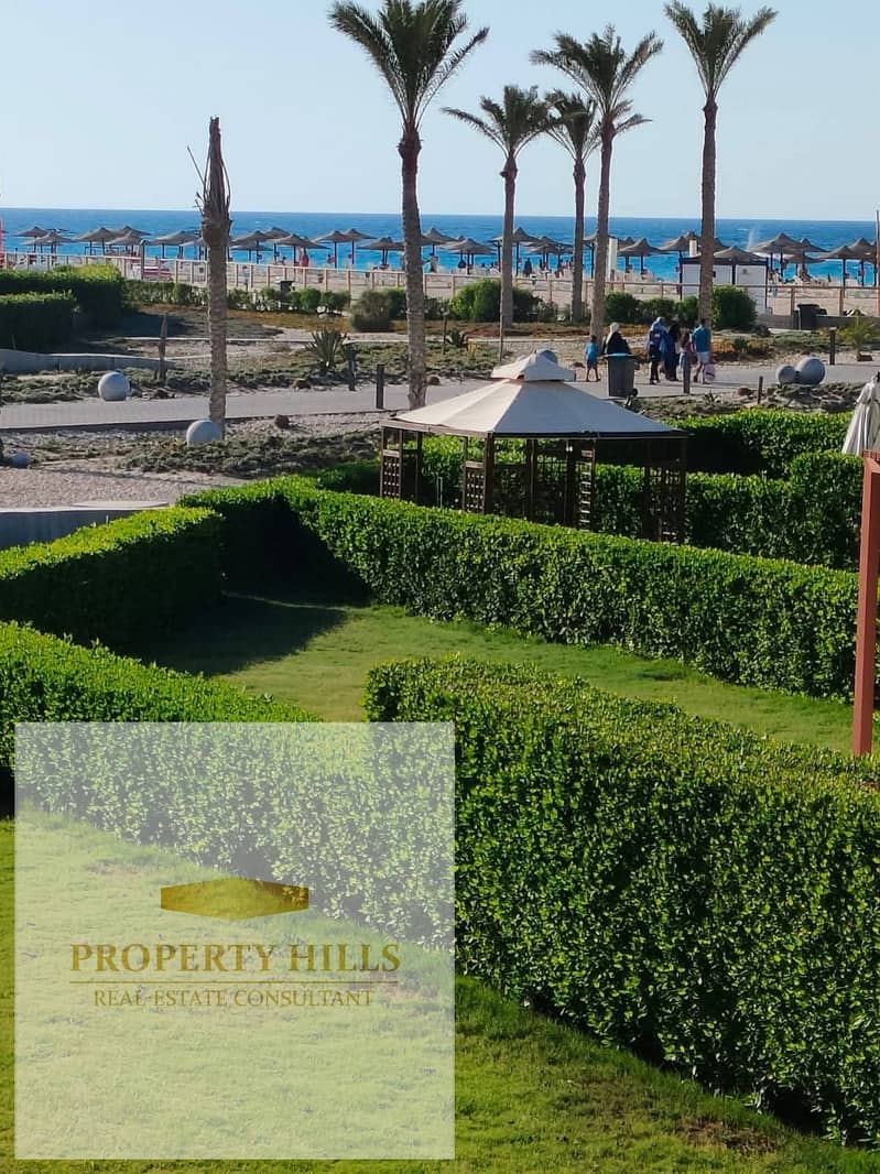Chalet with 3 rooms for sale in Amwaj from the owner, ready for viewing at kilo 138 with installment options. - Widok 4