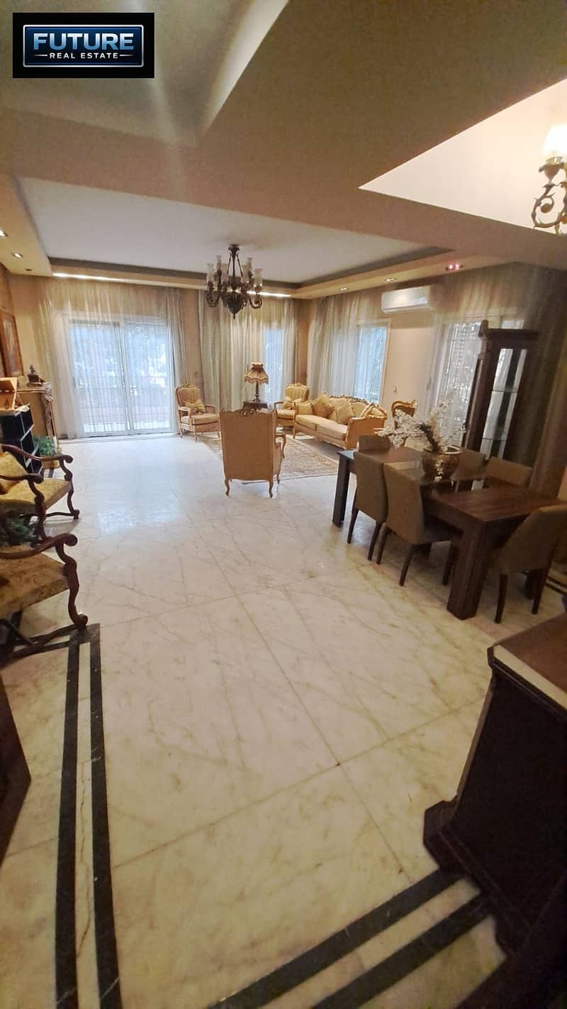200 m apartment + 160 m garden in Beverly Hills compound in Sheikh Zayed - Widok 4