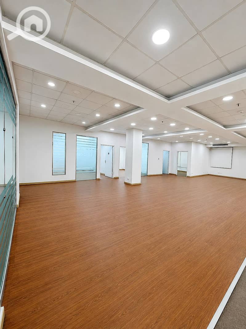 Premium Fully Finished Administrative HQ for Rent in New Cairo | Prime Location - Widok 3