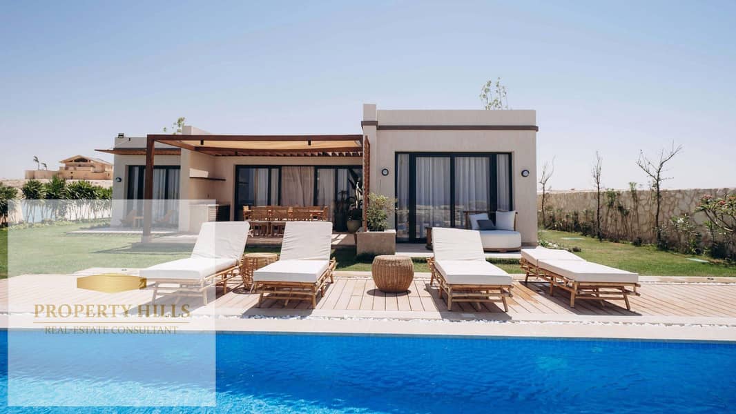 Wake up every day to the sea at Beit El Bahr*, the last large, fully finished, and luxurious villa in the heart of Sidi Heneish – pohled 2