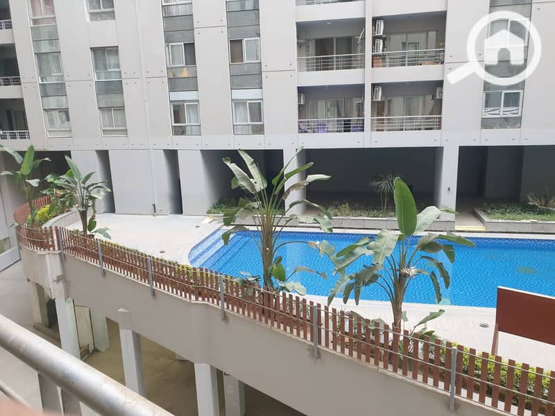 Apartment for sale in a very distinguished location in Zahraa El Maadi, Crystal Plaza Compound, Al-Mershidi, directly on the ring road, with swimming pools and a landscape. - Ansicht 3