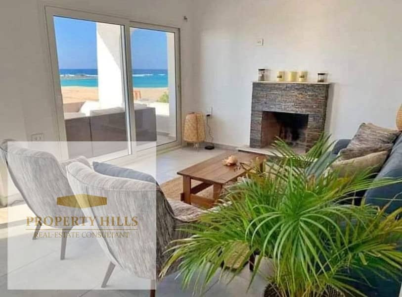 I'm selling the villa due to necessity; it's fully finished with air conditioning and a kitchen, located in Marina 6. - Ansicht 6