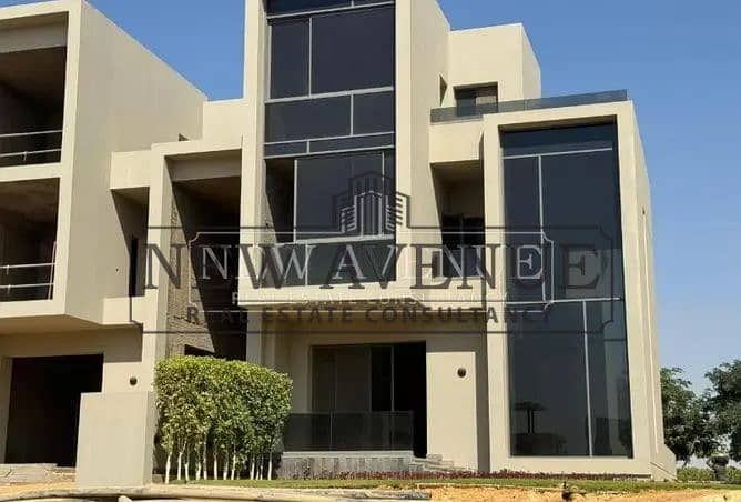 Standalone Villa with Basement in Waterway Villas Ready to move with Installments Core and shell by Water Way Development - Vista 2
