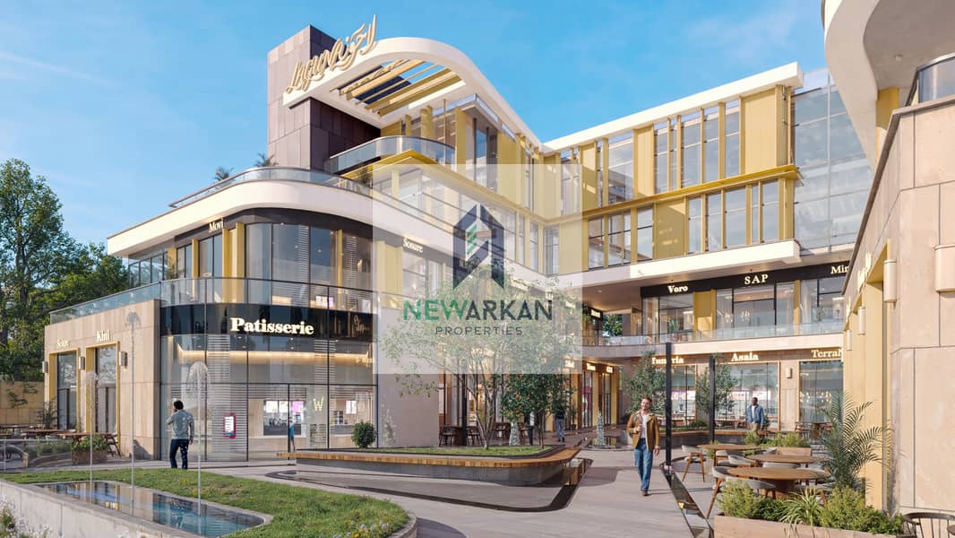 Own your 35 sqm office in the heart of Sheikh Zayed, fully finished, opposite The Address Compound, with a down payment of 402,000 EGP - Widok 3