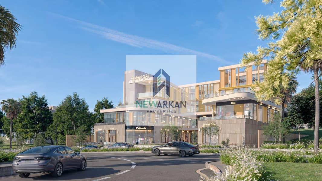 Own your 35 sqm office in the heart of Sheikh Zayed, fully finished, opposite The Address Compound, with a down payment of 402,000 EGP - Widok 5
