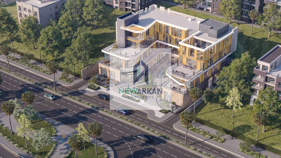 Own your 35 sqm office in the heart of Sheikh Zayed, fully finished, opposite The Address Compound, with a down payment of 402,000 EGP - Widok 6
