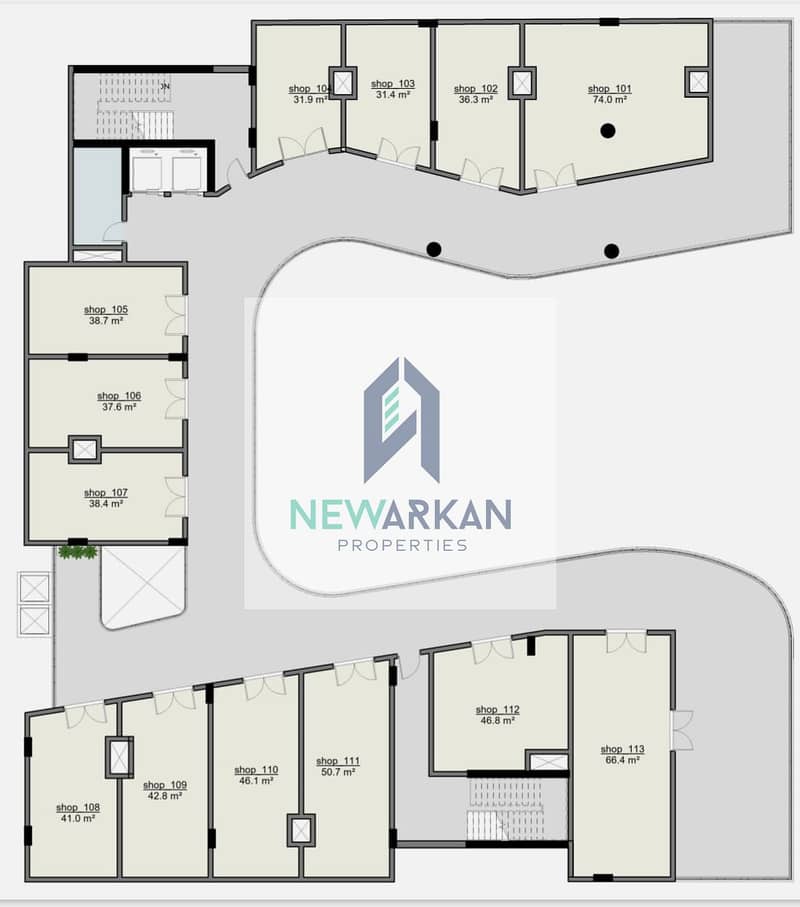 Own your 35 sqm office in the heart of Sheikh Zayed, fully finished, opposite The Address Compound, with a down payment of 402,000 EGP - Więcej