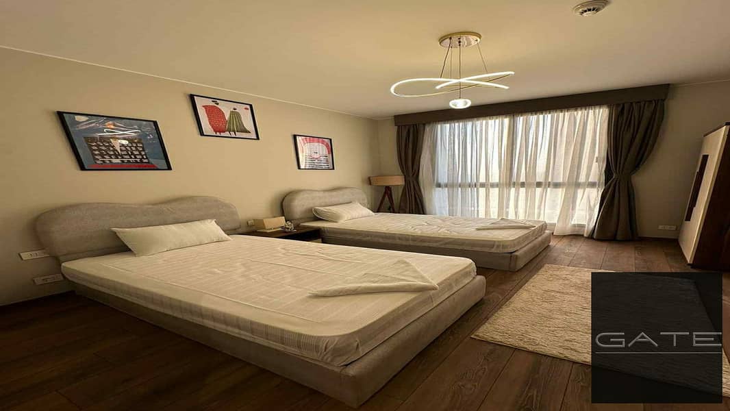 Apartment for Sale in Aeon Towers – Next to Mall of Arabia Prime north-facing open view with a high-floor location ensuring privacy and a great view. – pohled 4