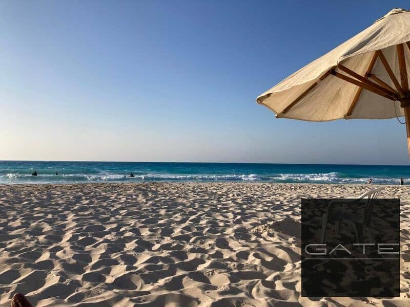 For sale, an independent villa with a full view of the sea, in a prime location on the beach, Amwaj Sabour – Sidi Abdel Rahman, North Coast. - Widok 5