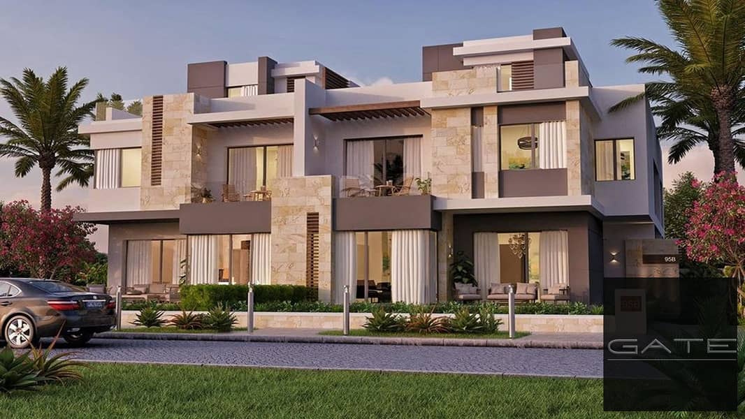 For resale. Twin house 208 m immediate delivery in Taony Hyde Park, October. – další
