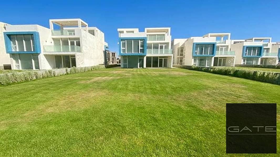 Independent villa with immediate receipt, finished | First row lagoon | In Fouka Bay, North Coast - Widok 2