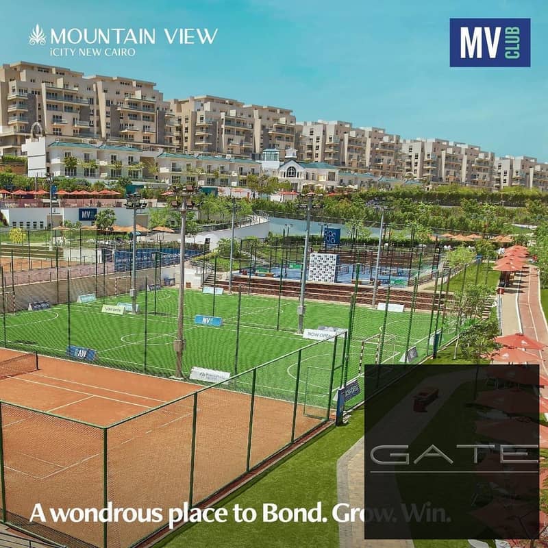 Resail | Apartment 165m in Mountain View iCity Al Tagamoa | Club Park phase old contract immediate delivery including garage and club - Więcej