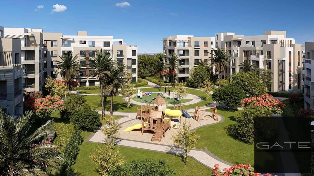 Middle townhouse for sale in District 5 – Centers, 258m² built-up area – direct view of Clubhouse – ready for immediate occupancy - Widok 5