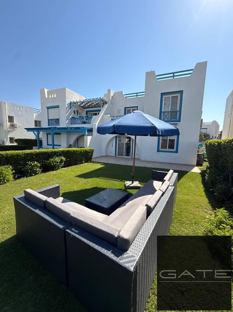 Resale – Lowest Price Ground Floor with Garden | Ready to Move | Fully Finished & Furnished in Greek Island | Full Sea View – pohled 2