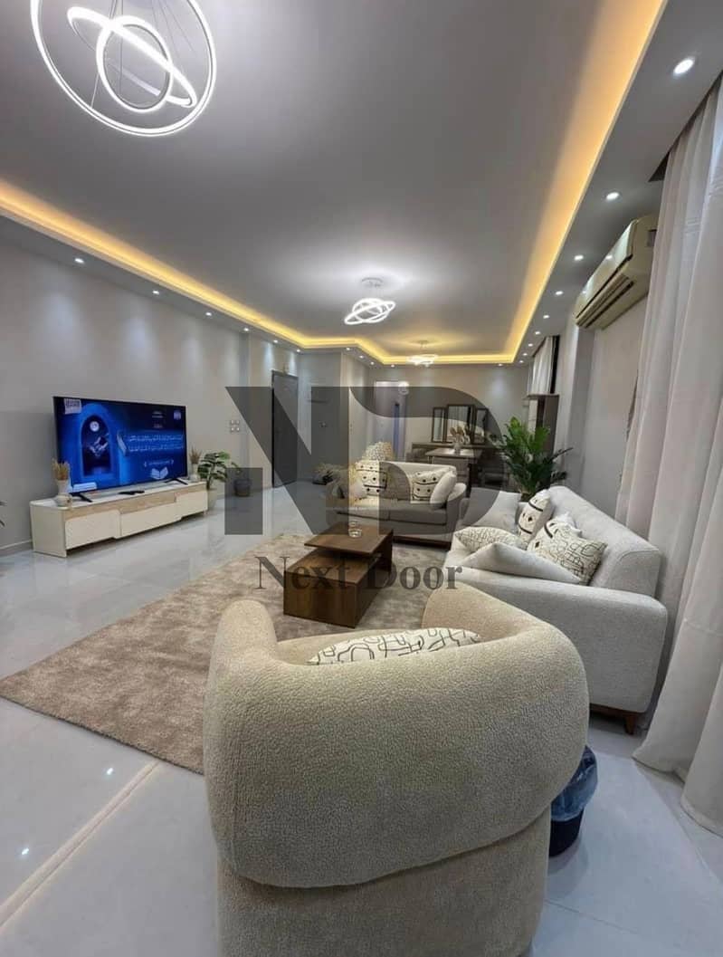 125 sqm apartment for sale in Aljar British District | 2 bedrooms | Ultra Super Lux finishing | Down payment of only 707,000 - Widok 2