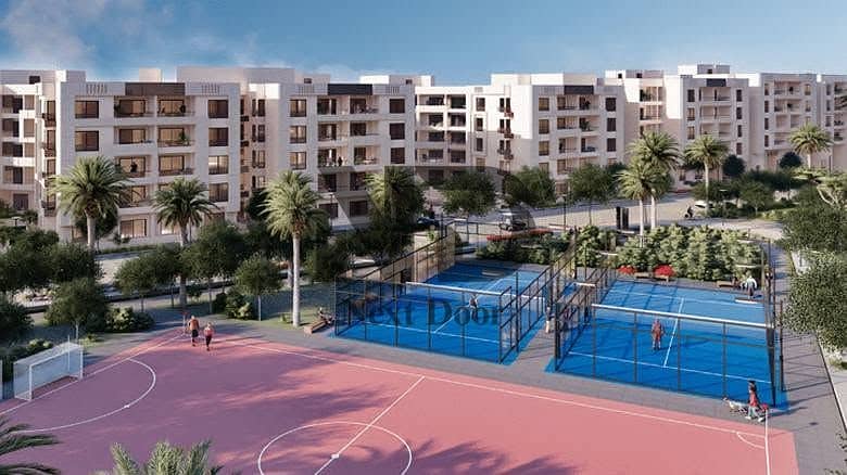 125 sqm apartment for sale in Aljar British District | 2 bedrooms | Ultra Super Lux finishing | Down payment of only 707,000 - Widok 3