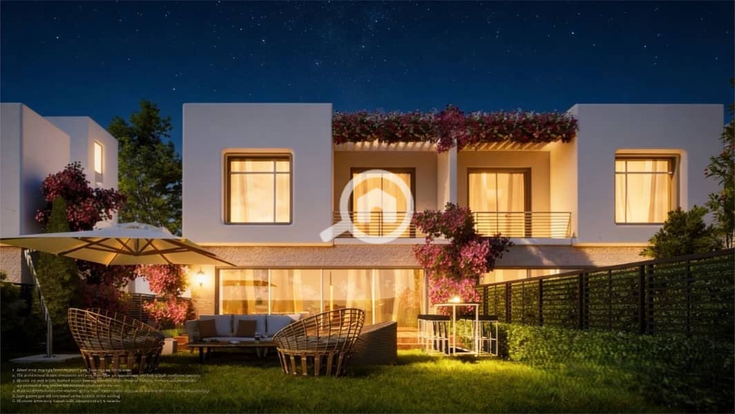 Twin house villa for sale Fully finished with AC's and kitchen, featuring a direct sea view, in Seazen North Coast - Ansicht 2