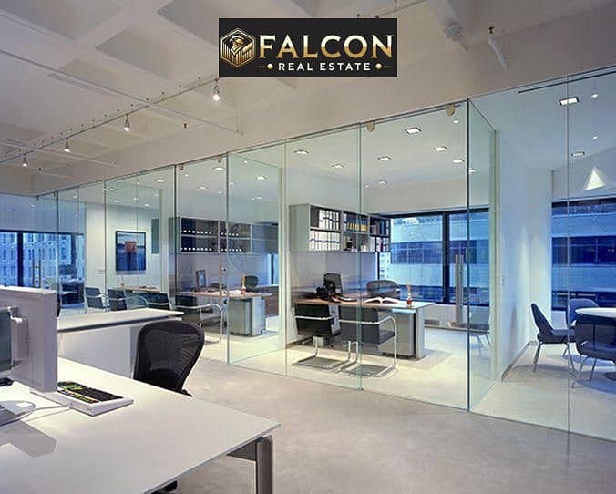 With a down payment of 498,000 and installments over 15 years, a licensed VIP administrative office in a strategic location, immediate occupancy in Ta - Mehr