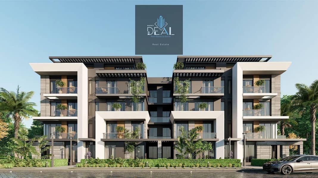 Your apartment is directly in front of Madinaty, which means all services and facilities are already surrounding you in Mostakbal City. - Widok 5