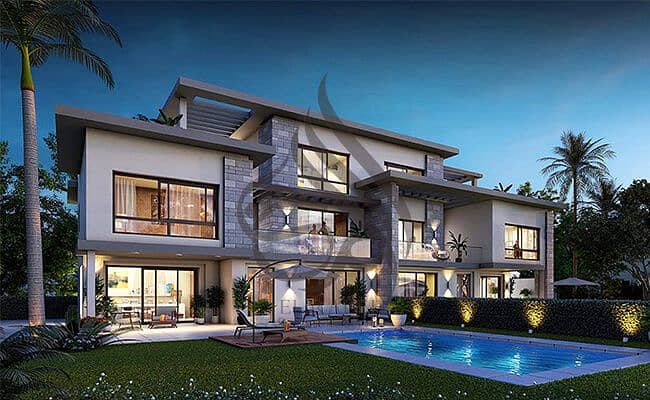 Apartment for sale in Swan lake residence new cairo under market price with down payment and installment fully finished – pohled 2