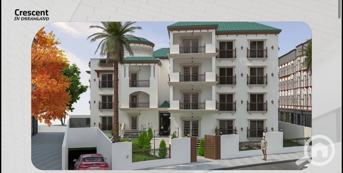 Apartment with Garden for Sale in Dream Land (Crescent), October – Prime Location at a Special Price – Near Delivery - Görünüm 2