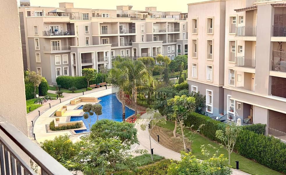 Penthouse in October plaza Sodic Very Prime location with two water features views ( right & left ) from the roof & balcony - Aanzicht 4