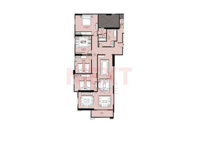 فلیٹ 4 غرف نوم للبيع في سموحة، الإسكندرية - plan. jpg فلیٹ 4 غرف نوم للبيع في سموحة، الإسكندرية - plan. jpg